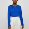 BOSS BANORA - Blouse - Open Blue Three -BOSS Sales Store c1d3d06332084239bfaa305ac026f95d