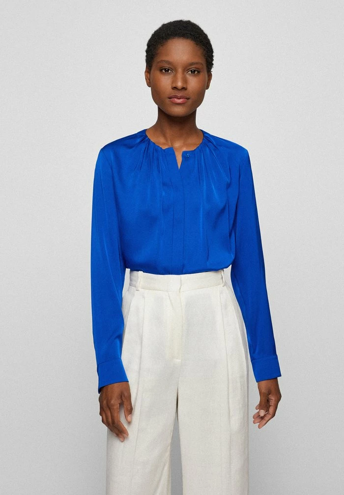 BOSS BANORA - Blouse - Open Blue Three 3 BOSS BANORA - Blouse - Open Blue Three