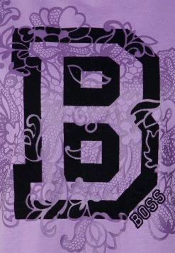 BOSS ECADI - Print T-shirt - Open Purple -BOSS Sales Store c1dcfade44424329b5af52002413ca43