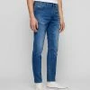 BOSS TABER - Jeans Tapered Fit - Dark Blue -BOSS Sales Store c1fbedc235894046a02033bc7bed5387
