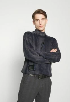 BOSS KATREAT - Jumper - Dark Blue -BOSS Sales Store c2039c78644d4e419a488734b39a6a21