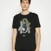 BOSS TEECOME - Print T-shirt - Black -BOSS Sales Store c2bb3b78b7c54c8aba4b653fd9013097