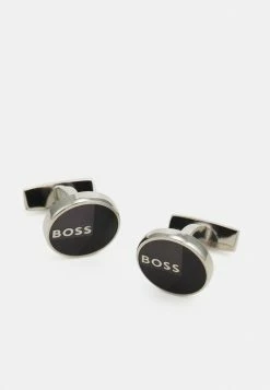 BOSS OLIVE - Cufflinks - Black -BOSS Sales Store c2f8bee5f332473385c5a0fb6d4ef9d9