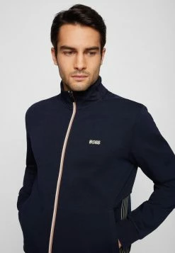 BOSS SKAZ - Zip-up Sweatshirt - Dark Blue 10 BOSS SKAZ - Zip-up Sweatshirt - Dark Blue -BOSS Sales Store c370593f55a4464480ba4b363a9ce400