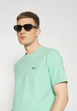 BOSS TEE - Basic T-shirt - Light/pastel Green -BOSS Sales Store c37756052e634e659c6a74e77fd2b172