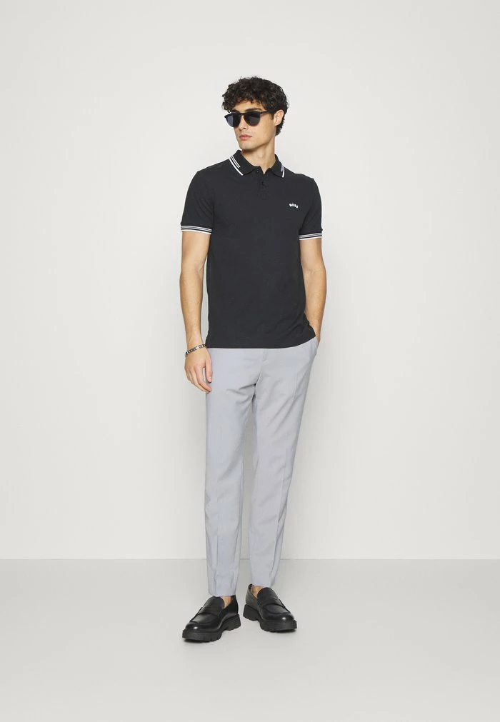 BOSS PAUL CURVED - Polo Shirt - Black 4 BOSS PAUL CURVED - Polo Shirt - Black - Image 2