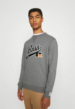 BOSS X RUSSELL ATHLETIC STEDMAN - Sweatshirt - Medium Grey