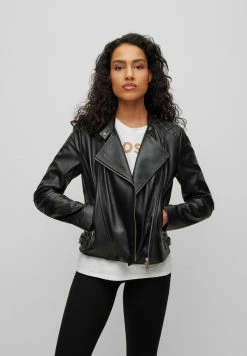 BOSS C SAKINA - Leather Jacket - Black One