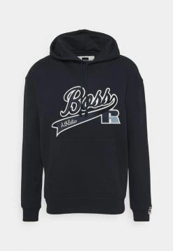 BOSS X RUSSELL ATHLETIC SAFA - Hoodie - Navy -BOSS Sales Store c496fa51e09b47ec9573ecdf17a00b62