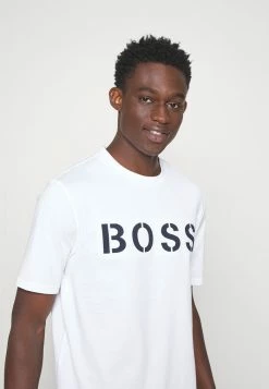BOSS TETRY - Print T-shirt - White -BOSS Sales Store c536b0dd98154794a5ed1ba392bef80d