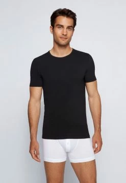 BOSS 2 PACK - Undershirt - Black -BOSS Sales Store c613721ea187406e8eb1f6c017d69e2e