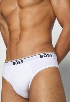 BOSS BRIEF POWER 3 PACK - Briefs - White -BOSS Sales Store c6299ec131244b4097d52e7867cc9633