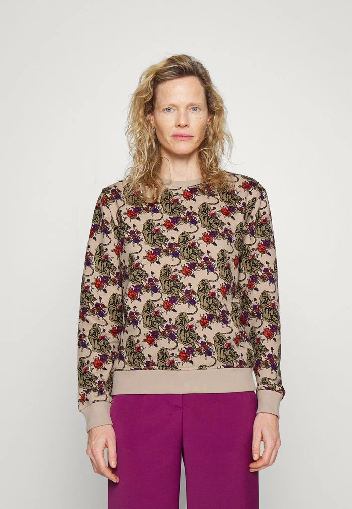 ELABOSS ALLOVER - Sweatshirt - Beige 3 ELABOSS ALLOVER - Sweatshirt - Beige