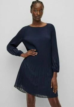 BOSS DASIE - Day Dress - Open Blue