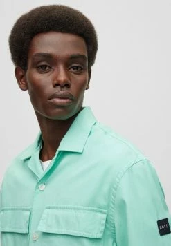 BOSS NALDO - Shirt - Light Green Eight -BOSS Sales Store c731fe7bb1ad47f6a61f8e2d35834faa