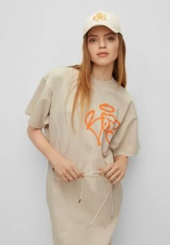 BOSS EYONA - Day Dress - Open Beige One -BOSS Sales Store c8019908313b4be7a643899197046f77