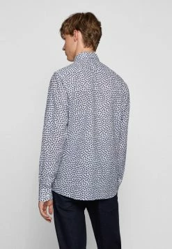 BOSS HAL - Shirt - Blue -BOSS Sales Store c8fdd2e5d7e14b2b9cd487040db6951c