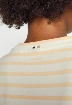 BOSS ESPRING - Print T-shirt - Light/pastel Orange -BOSS Sales Store c97ba88f2e624931ad56249bd06ee499