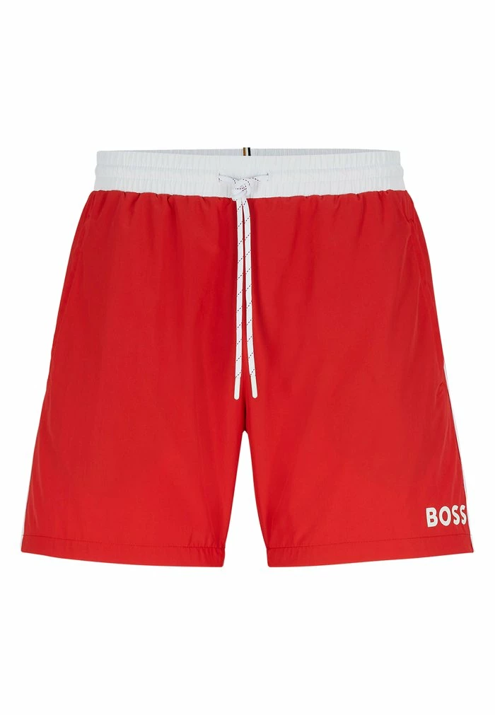 BOSS STARFISH - Swimming Shorts - Red Eighteen 6 BOSS STARFISH - Swimming Shorts - Red Eighteen - Image 4
