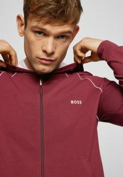 BOSS Zip-up Sweatshirt - Dark Red -BOSS Sales Store ca4e351327944a16bc0053093498e20c