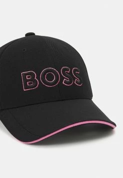 BOSS UNISEX - Cap - Black -BOSS Sales Store ca9bf3659a204e9e8bd808b809942609
