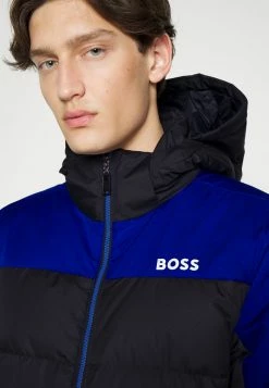 BOSS HAMAR - Winter Jacket - Dark Blue -BOSS Sales Store cadcbc2670404620b32d0d5ba0bff04a