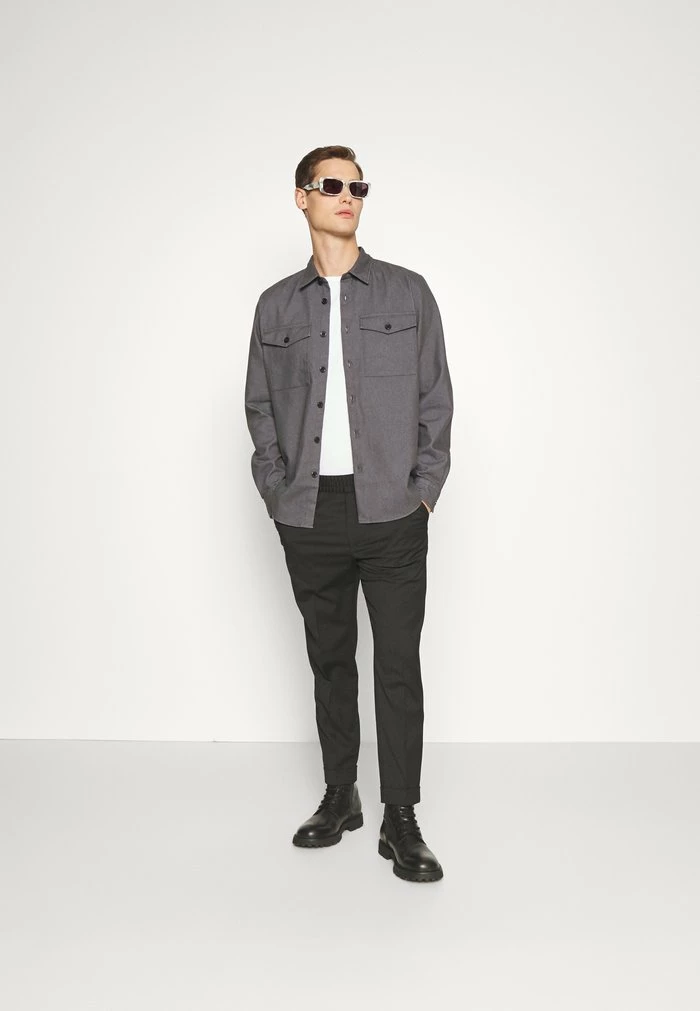 BOSS NATHAN - Shirt - Black 4 BOSS NATHAN - Shirt - Black - Image 2