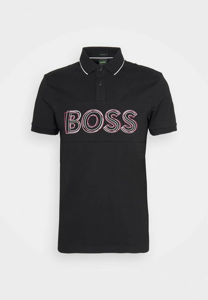 BOSS PAVEL - Polo Shirt - Black 7 BOSS PAVEL - Polo Shirt - Black - Image 5