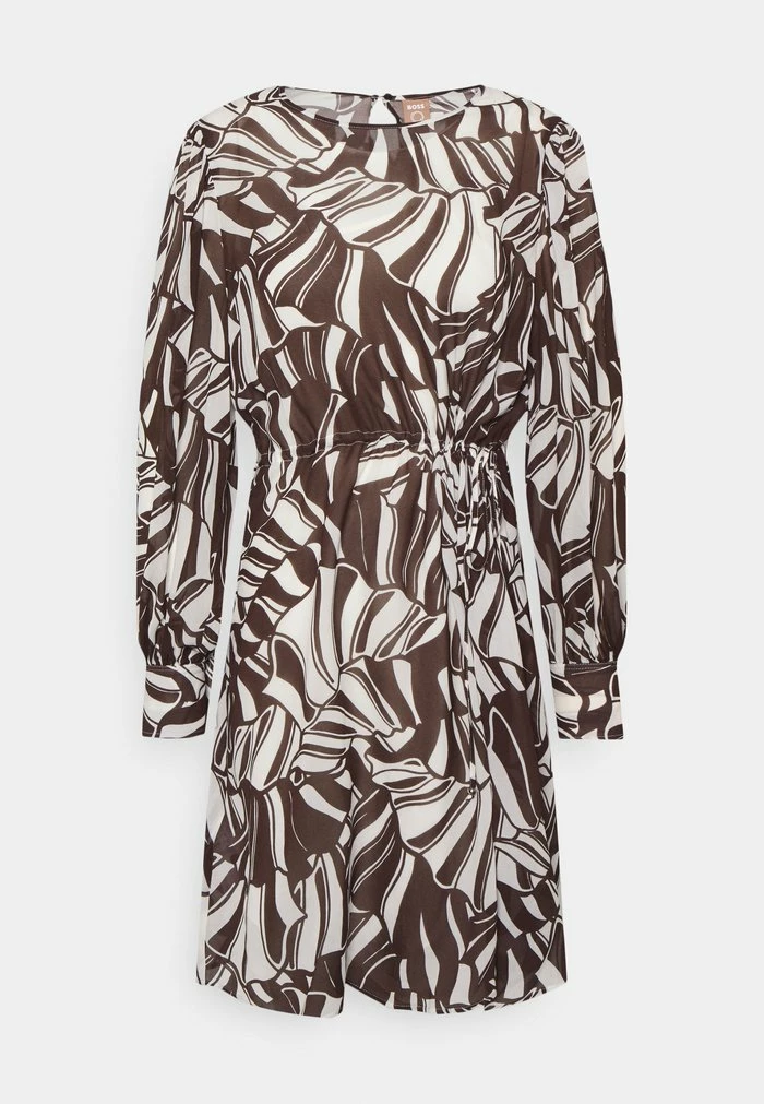 BOSS DASHELLI - Day Dress - Brown 3 BOSS DASHELLI - Day Dress - Brown