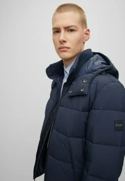 BOSS CORLEON - Winter Jacket - Dark Blue Four -BOSS Sales Store cc220ad95d4b4f4a970d14f4a3fee211