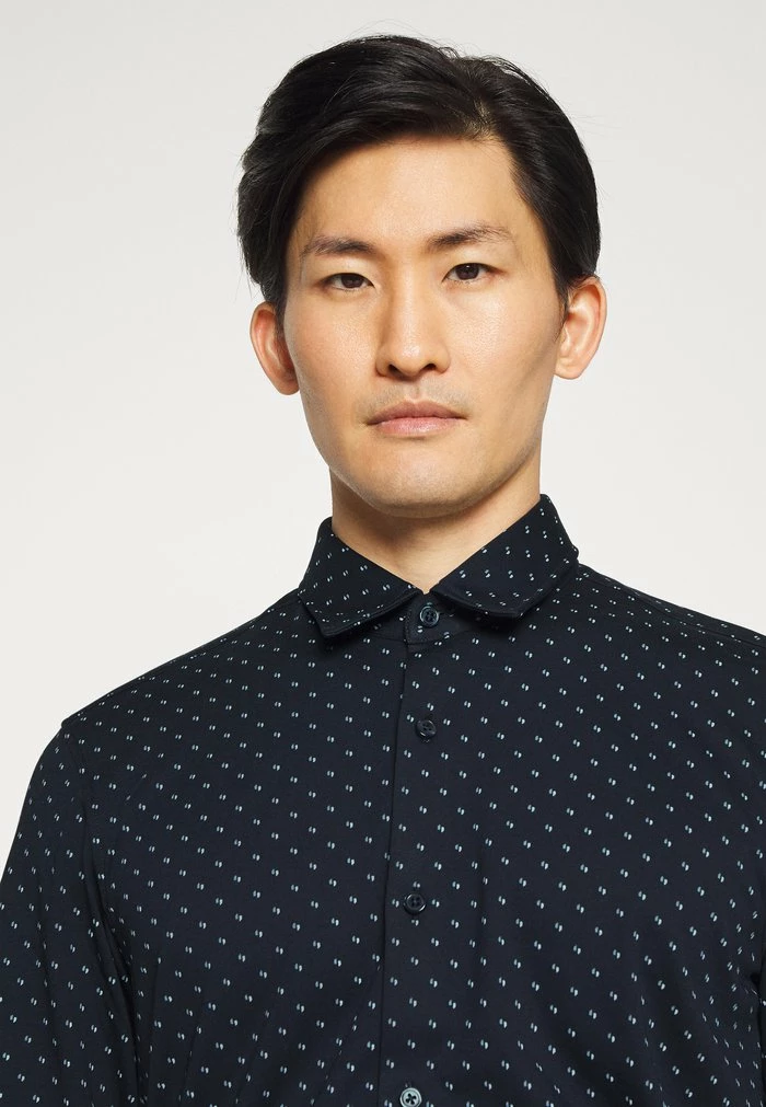 BOSS ROAN - Shirt - Dark Blue 6 BOSS ROAN - Shirt - Dark Blue - Image 4