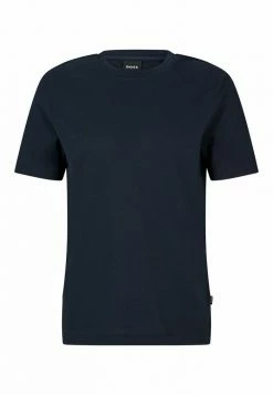 BOSS TIBURT - Basic T-shirt - Dark Blue Four -BOSS Sales Store cd0ca221c2e245e8817275db12e8471b