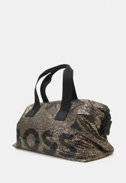 BOSS HOLDALL UNISEX - Holdall - Gold-coloured -BOSS Sales Store cd8c605c0c304bcfaee26e3957946c7c