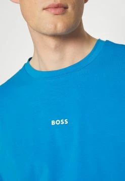 BOSS TCHUP - Basic T-shirt - Bright Blue -BOSS Sales Store cdb6724f7d144d0e8203a21c7f29cc89