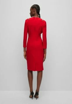 BOSS DADEKA - Shift Dress - Red Twelve -BOSS Sales Store cdfb1e53e0cc4673b5a7d11adfcec1ad