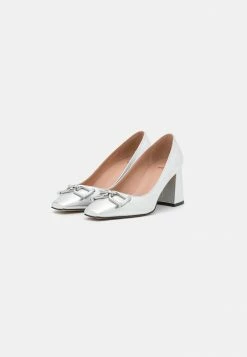 BOSS CHARLOTTE - Classic Heels - Silver -BOSS Sales Store ce163935af3f45daab939927b60a27aa