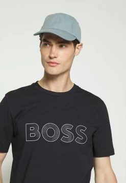 BOSS TEE - Print T-shirt - Dark Blue -BOSS Sales Store ce6a4439cb6a45e58009e2ac0b8759ed