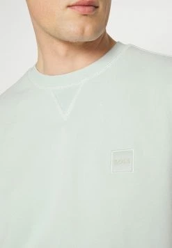 BOSS WESTART - Sweatshirt - Light/pastel Green -BOSS Sales Store ceaac675f14942489c7b75935179cc05