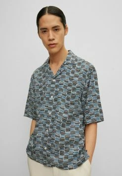 BOSS LARS - Shirt - Dark Blue Four -BOSS Sales Store ced22ea7e28a44b8832cc02107fd14f4