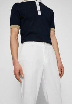 BOSS PERIN - Trousers - White -BOSS Sales Store d045a3c635ae4d398afbff43e982d74b
