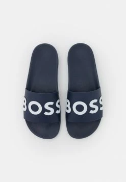 BOSS BAY SLID UNISEX - Mules - Dark Blue -BOSS Sales Store d1704cc8355d45f1bfbc2ebbd1d0e1f8