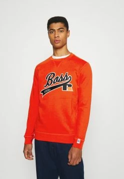 BOSS STEDMAN - Sweatshirt - Bright Orange