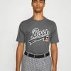 BOSS X RUSSELL ATHLETIC - Print T-shirt - Medium Grey -BOSS Sales Store d1f00653f8624f3f9d17a04ee766ed97