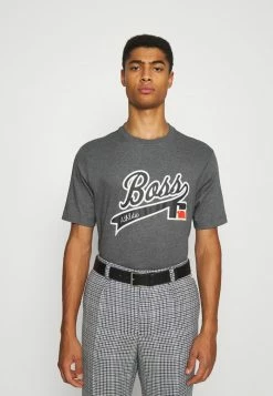 BOSS X RUSSELL ATHLETIC - Print T-shirt - Medium Grey