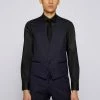 BOSS HUGE - Suit Waistcoat - Dark Blue