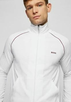 BOSS MIX MATCH Z - Zip-up Sweatshirt - Natural Three -BOSS Sales Store d22edb9e49b34ff5b0c2bd51e97850c4