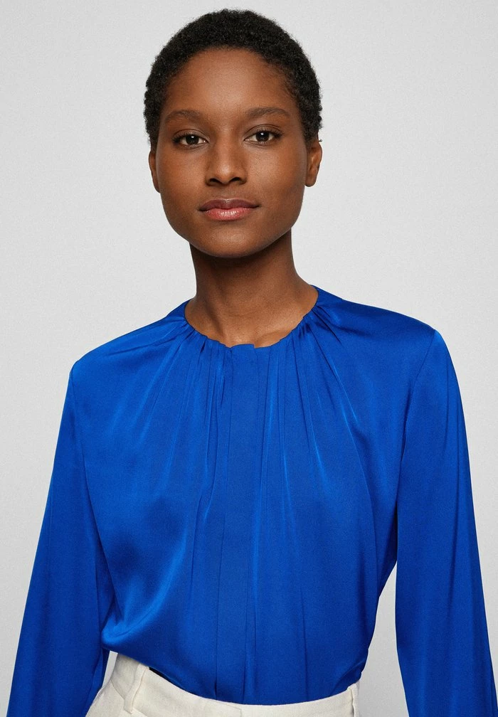 BOSS BANORA - Blouse - Open Blue Three 6 BOSS BANORA - Blouse - Open Blue Three - Image 4