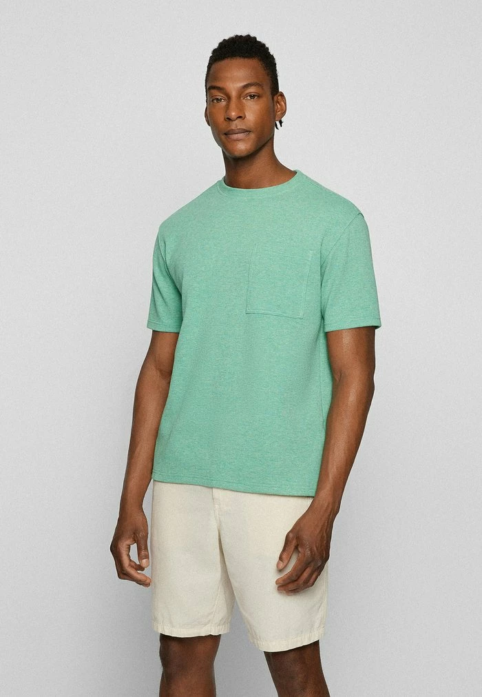 BOSS TEMPESTSHORT - Basic T-shirt - Light Green 3 BOSS TEMPESTSHORT - Basic T-shirt - Light Green