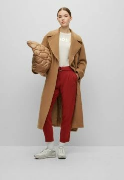 BOSS ELOGO METALLIC - Print T-shirt - Natural Eighteen