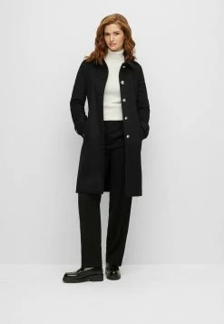 BOSS Classic Coat - Black One -BOSS Sales Store d5429e1c5cb34035adbb11450f53d62f
